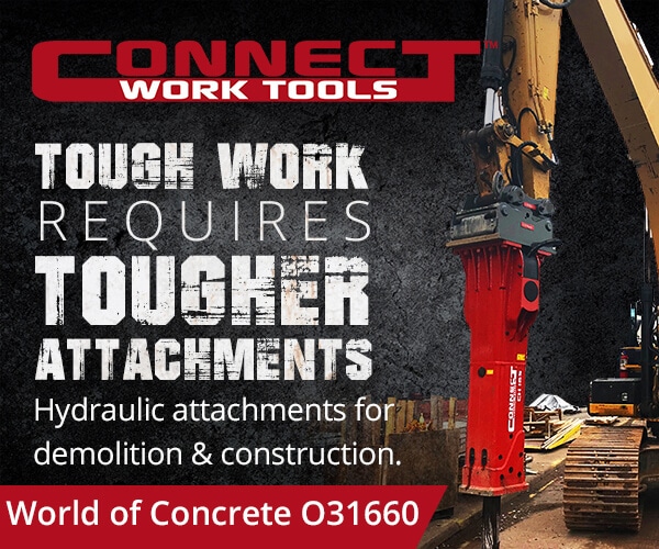Connect Work Tools World of Concrete