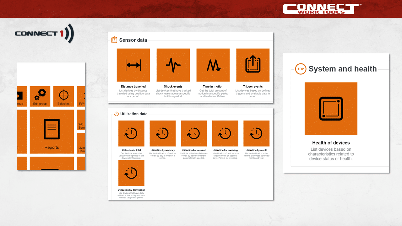Connect 1 Telematics System | Connect Work Tools